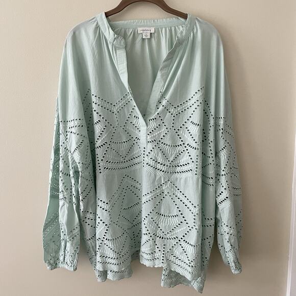 Sundance Eyelet Top - Picture 2 of 9